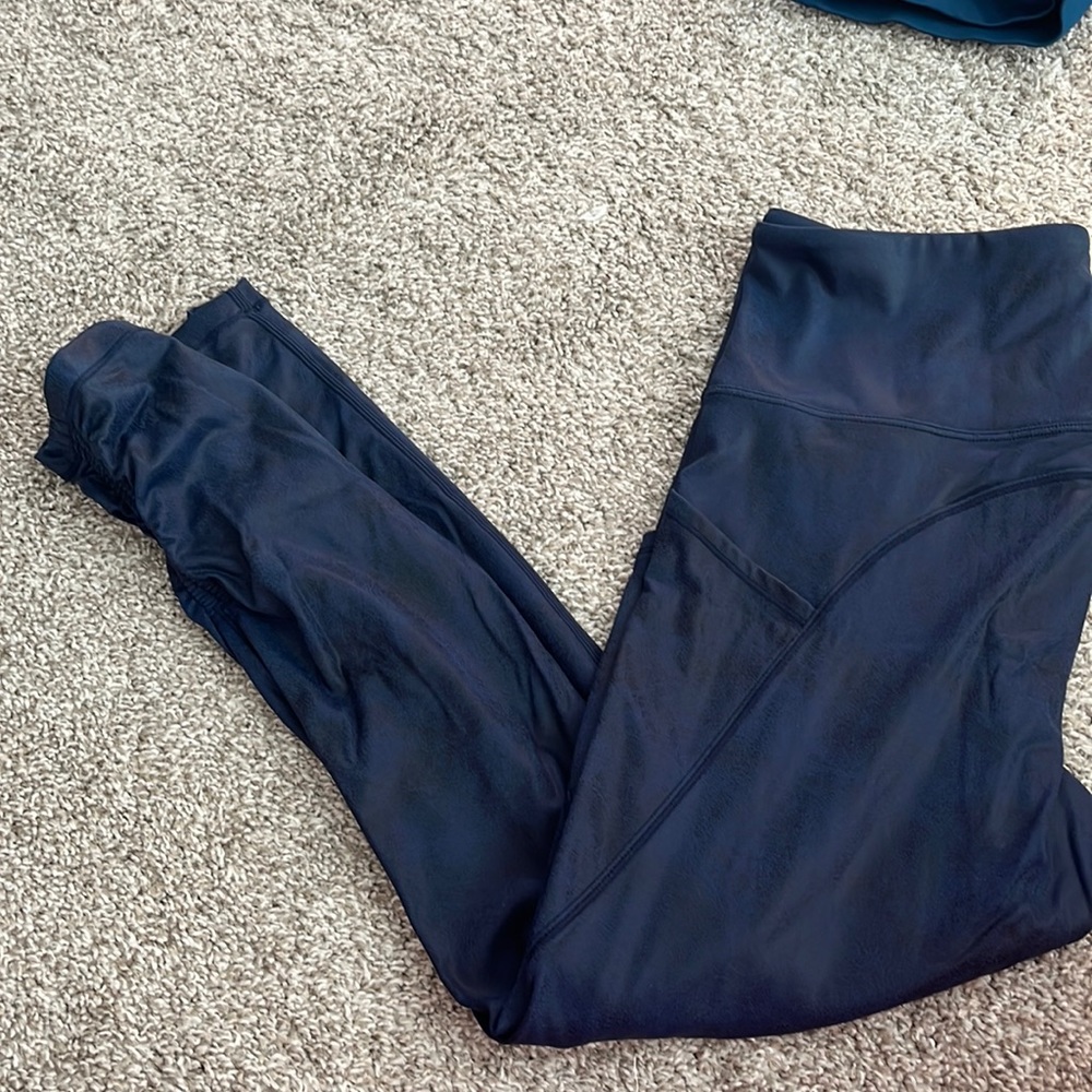 Zyia High Rise Ruched Leggings
